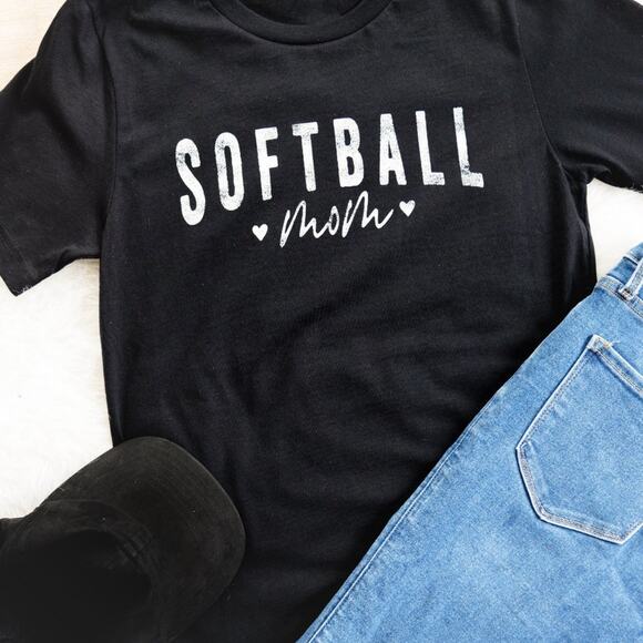 Softball Mom Graphic Tee - Picture 2 of 3